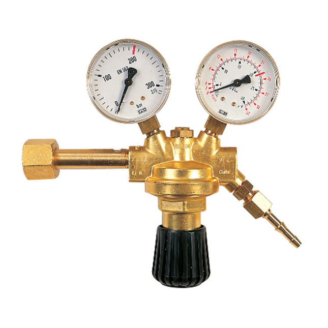 Clarke 8134100 IR2C 2-Gauge Industrial CO2 Regulator