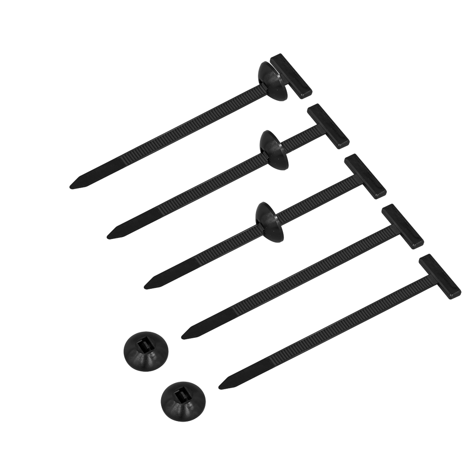 Sealey BCT90 Buckle Cable Ties 90 x 5mm - Pack of 100