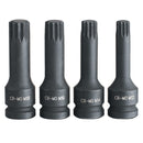 Clarke 1700616 PRO216 4 Piece Impact Spline Set