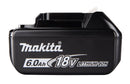 x2 MAKITA BL1860B Li-ion battery for 18V LXT® tools 6.0 Ah (Twin Pack)