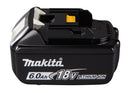 MAKITA BL1860B Li-ion battery for 18V LXT® tools 6.0 Ah