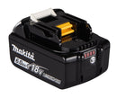 x2 MAKITA BL1860B Li-ion battery for 18V LXT® tools 6.0 Ah (Twin Pack)