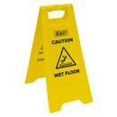 SEALEY BM120 Wet Floor Signs - Pack of 2