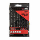 DART BRDSET08  8 Piece Brad Point Wood Drill Bit Set
