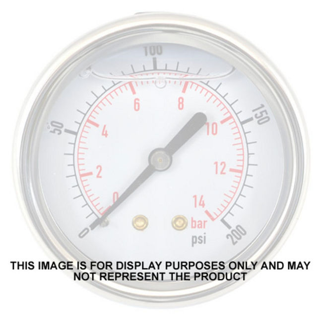 Clarke 2000175 1/4" BSP Centre Back Connection Gauge