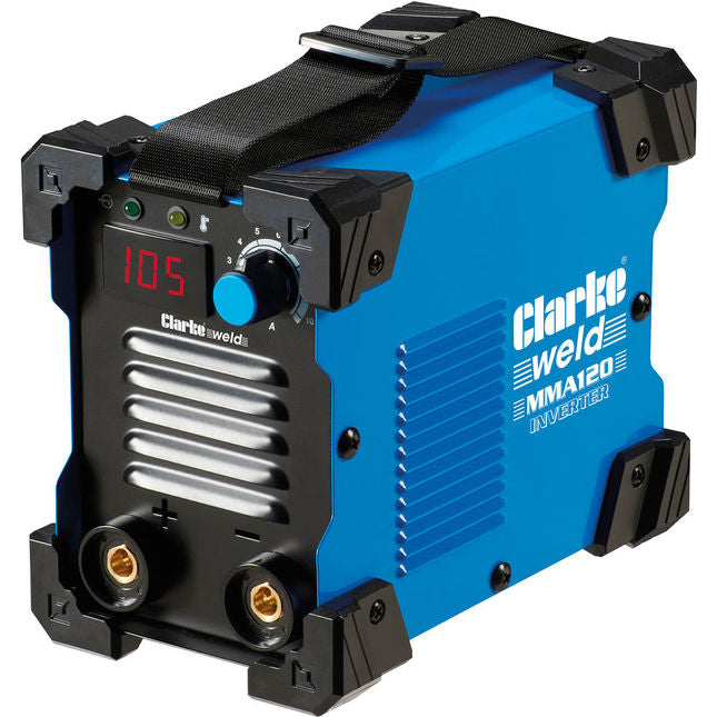 Clarke 6013052 MMA120 105 Amp ARC/MMA Inverter Welder