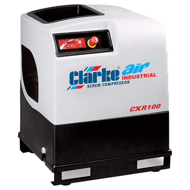 Clarke 2456400 CXR100 37.1cfm 10HP Industrial Screw Compressor (400V)