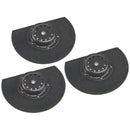 Clarke 6462224 Multifunction Tool Wood & Metal Hss Blade 87mm (Pack Of 3)