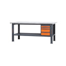 BETA 58000623 C58BC-X2,1 4C/O-WORKBENCH INOX 4 DRAWERS