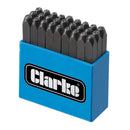 Clarke 1700318 ET143 2.5mm Letter Punch Set