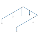 Sealey CASKIT515 Speedfit® 36m 5-Drop Air Supply System Kit 15mm