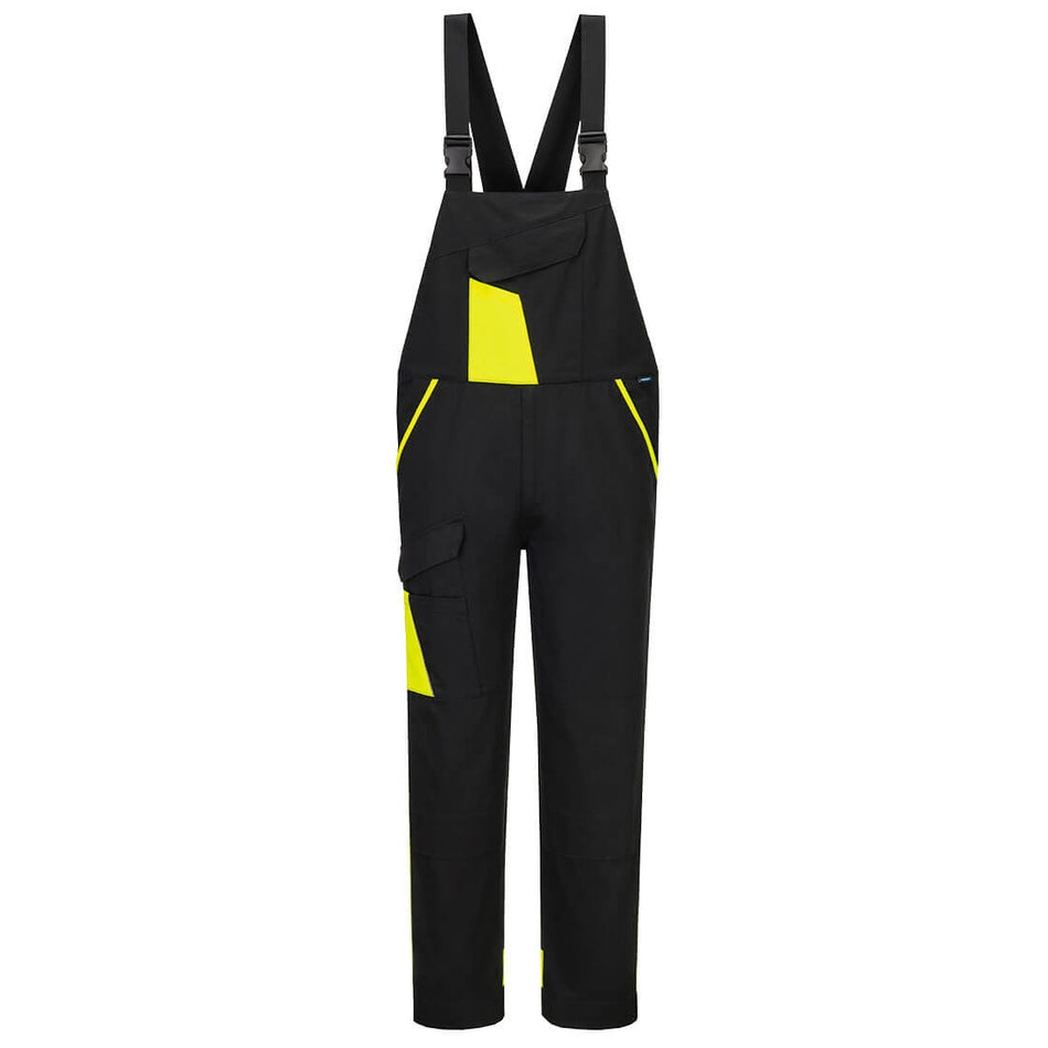 Portwest WX1 Two Tone Cotton Bib and Brace