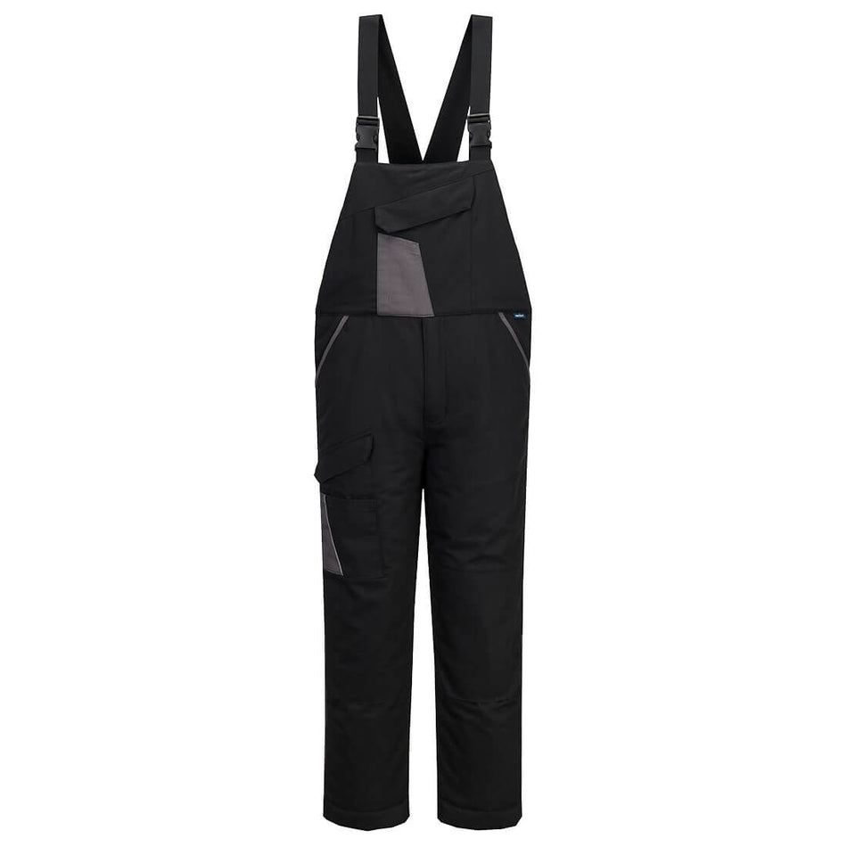 Portwest WX1 Two Tone Insulated Cotton Bib and Brace