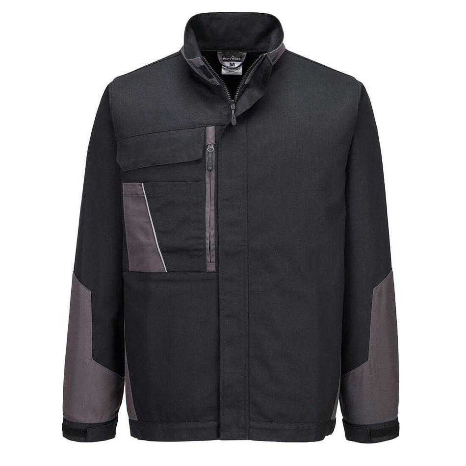 Portwest WX1 Two Tone Lightweight Cotton Work Jacket