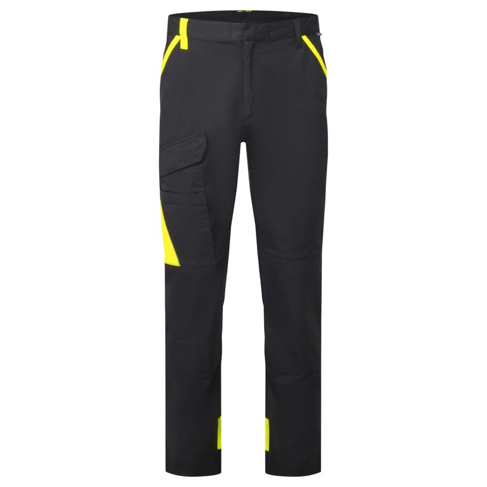 Portwest WX1 Two Tone Lightweight Cotton Work Trousers