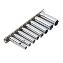 Clarke 1700827 PRO420 1/4"D Socket Set on Clip - Metric 8 pc