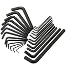 Clarke 1800100 CHT100 25 piece AF/Metric HEX key set