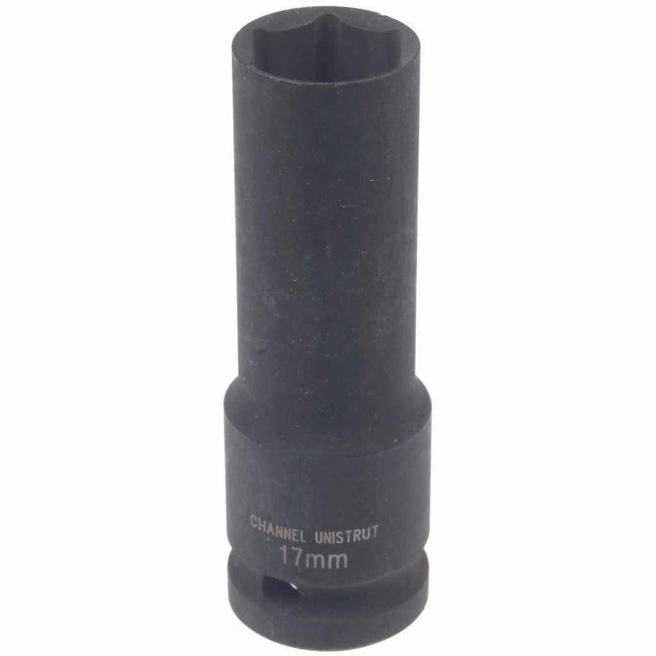 DART CHAN17 17mm Channel Trunking Socket - 1/2" Drive