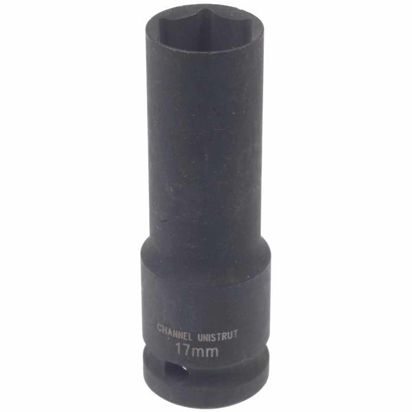 DART CHAN17 17mm Channel Trunking Socket - 1/2" Drive