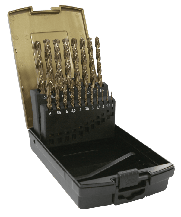 DART CHSSSET19  19 Piece HSS Cobalt Twist Drill Set