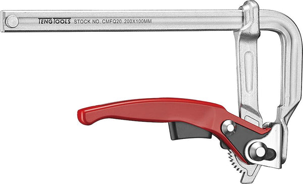 Teng Tools CMFQ20 Ratchet Action F Clamp 200 x 100mm