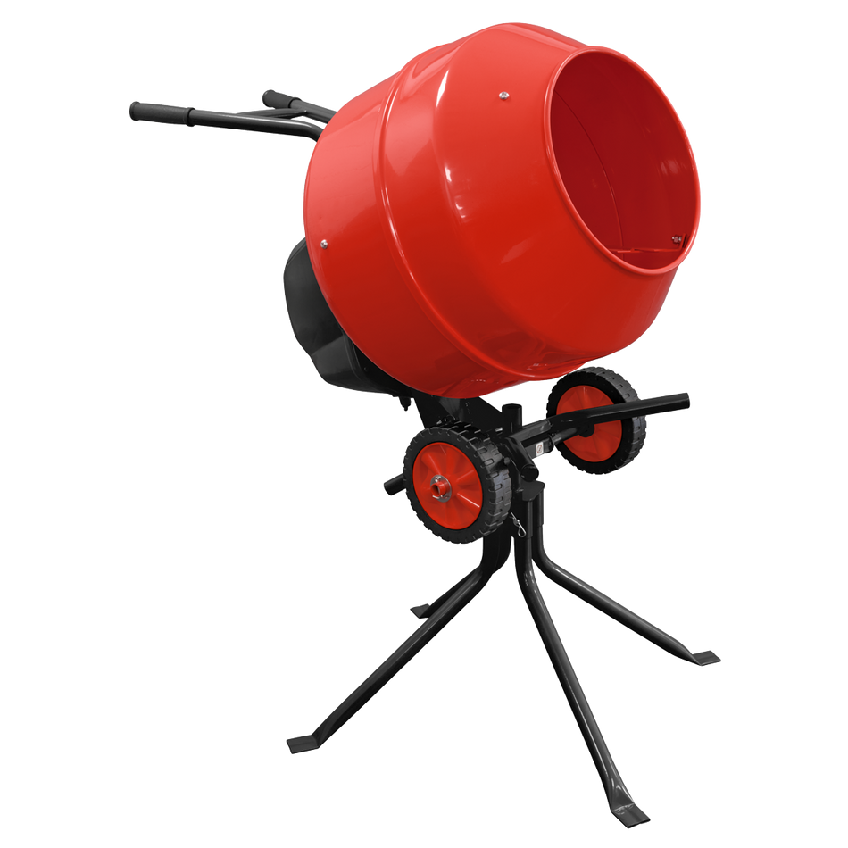 Sealey CMX160 650W Cement Mixer with Stand 160L