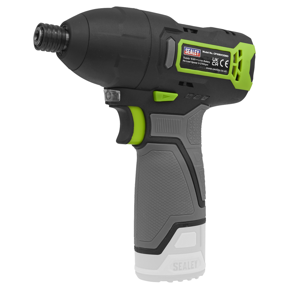 Sealey CP108VCOMBO2EU 4 x SV10.8 Series Cordless Combo Kit 10.8V - 2 Batteries & Euro Plug