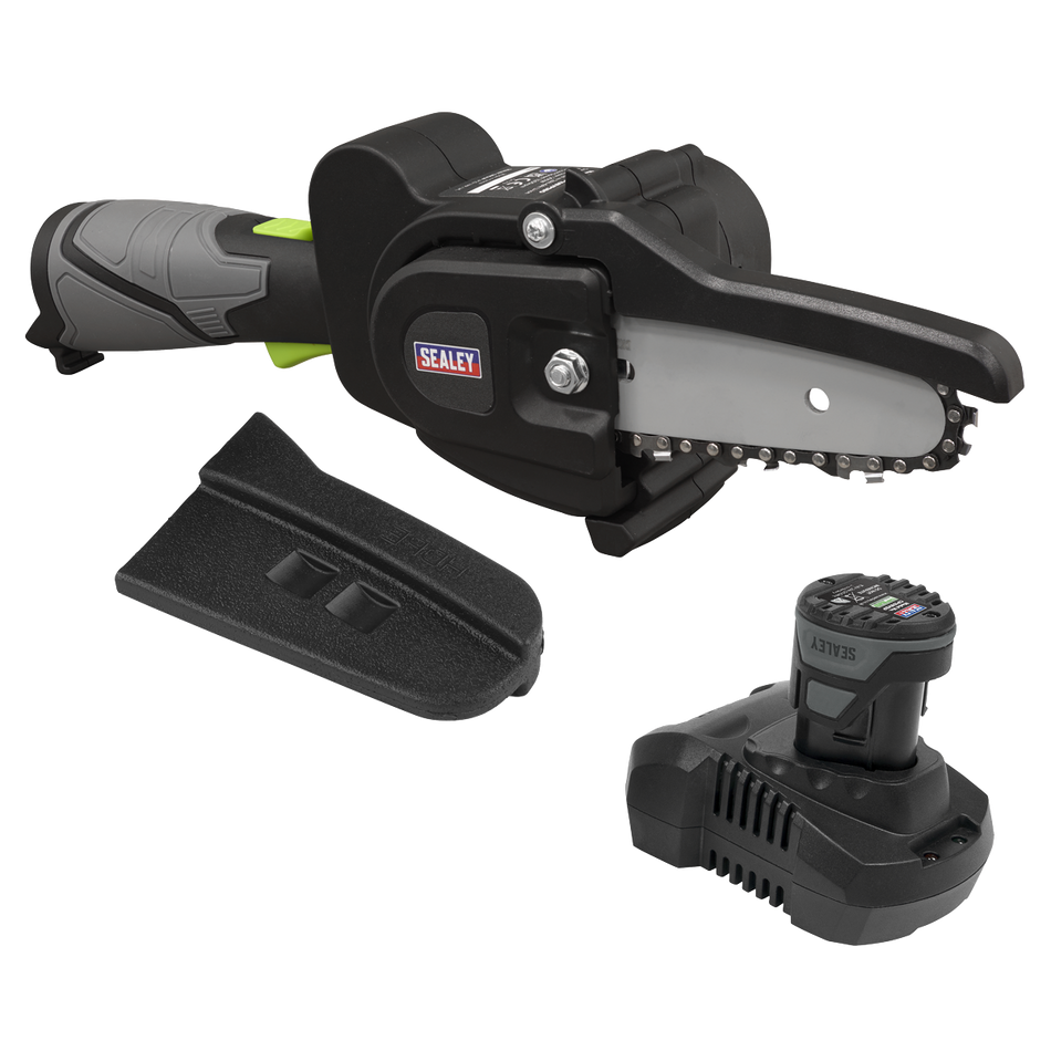 SEALEY CP108VPS SV10.8 Series Cordless Pruning Saw Kit 10.8V 2Ah