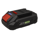 SEALEY CP20VDDCOMBOEU 2 x SV20 Series Cordless Power EU Tool Kit 20V Euro Plug - 2 Batteries