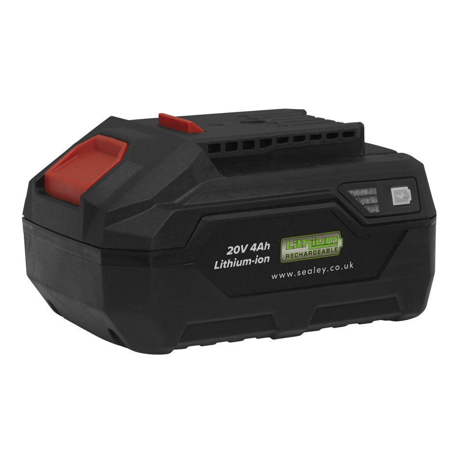 Sealey CP20VXIWKIT1 Premier SV20 Series Cordless Impact Wrench Kit 20V 4Ah - 2 Batteries