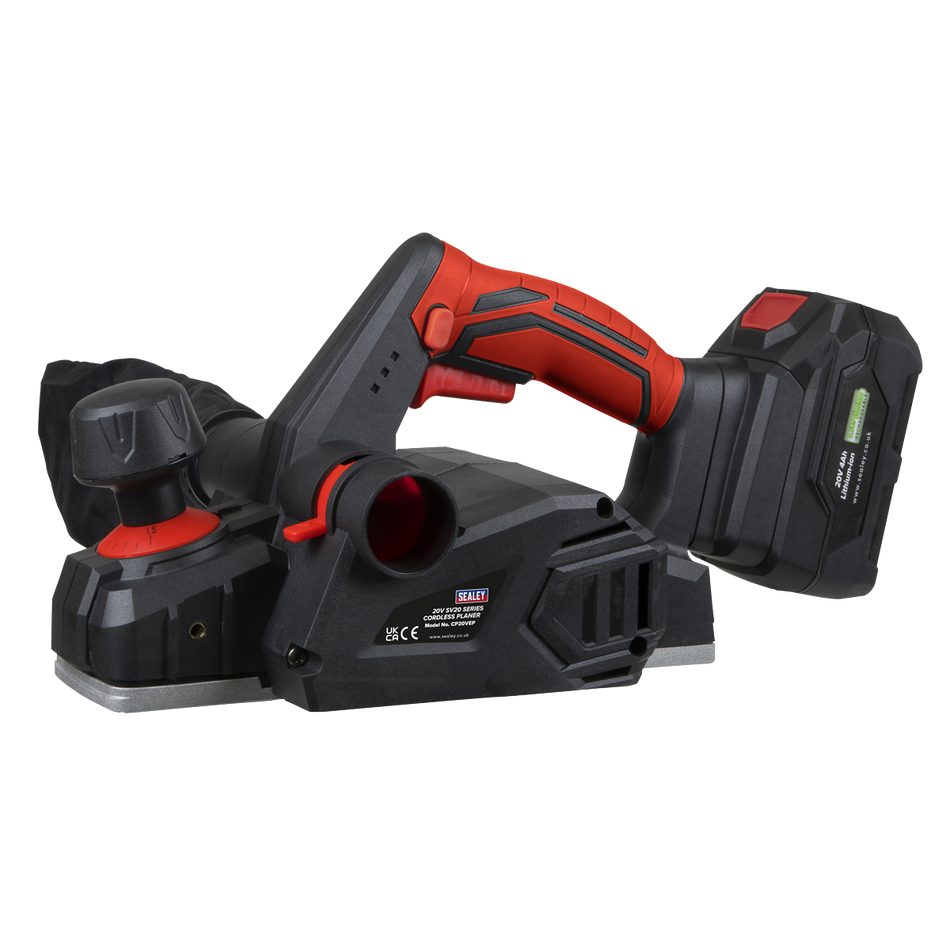Sealey CP20VEP SV20 Series 82mm Cordless Planer 20V - Body Only