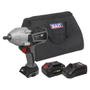 Sealey CP20VXIWKIT Premier SV20 Series Cordless Impact Wrench Kit 20V 4Ah