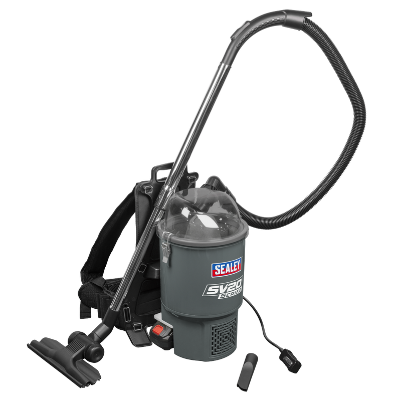 Sealey CP40VBV SV20 Series Backpack Vacuum Cleaner 40V - Body Only