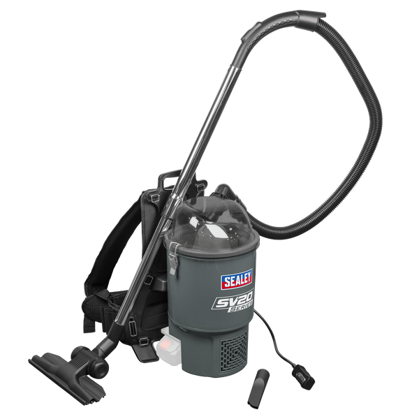 Sealey CP40VBV SV20 Series Backpack Vacuum Cleaner 40V - Body Only