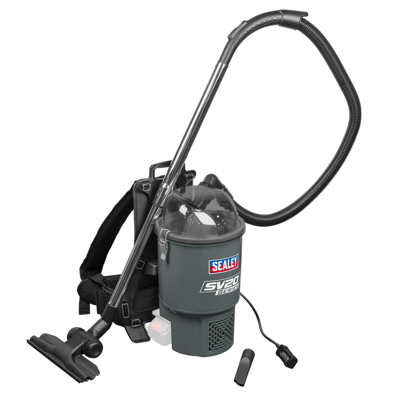 Sealey CP40VBV SV20 Series Backpack Vacuum Cleaner 40V - Body Only