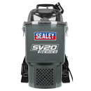 Sealey CP40VBV SV20 Series Backpack Vacuum Cleaner 40V - Body Only