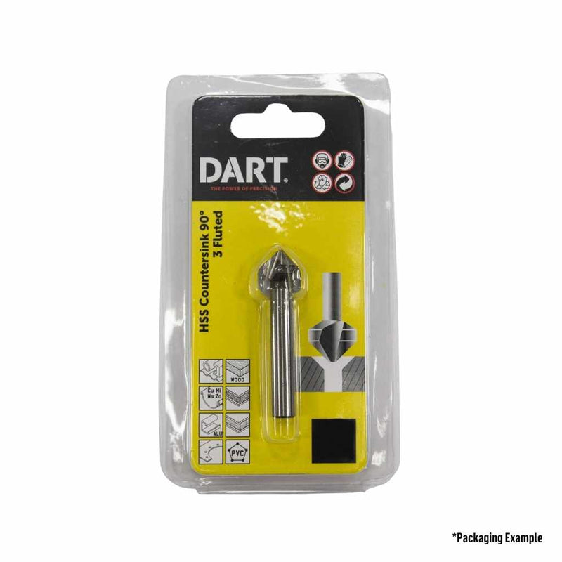 DART CS3063  6.3mm 90 Deg. 3 Fluted Countersink