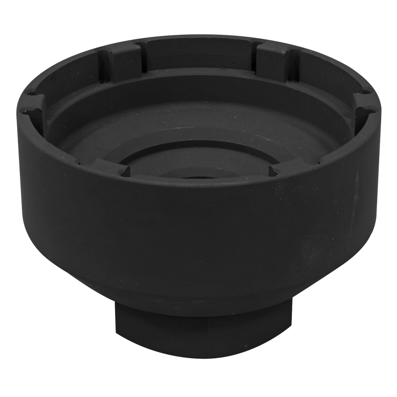 Sealey CV128 Groove Axle Nut Socket for MAN/Mercedes 3/4"Sq Drive 6-Stud 101-110mm