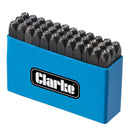 Clarke 1700125 ET105 4mm Letter and Number Punch Set