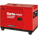 Clarke 8857862 DG8000ADVES 7.9kVA Canopied Diesel Standby Generator