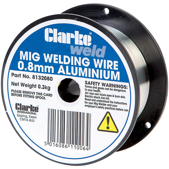Clarke 8132080 Aluminium Welding Wire 0.8mm 0.3kg