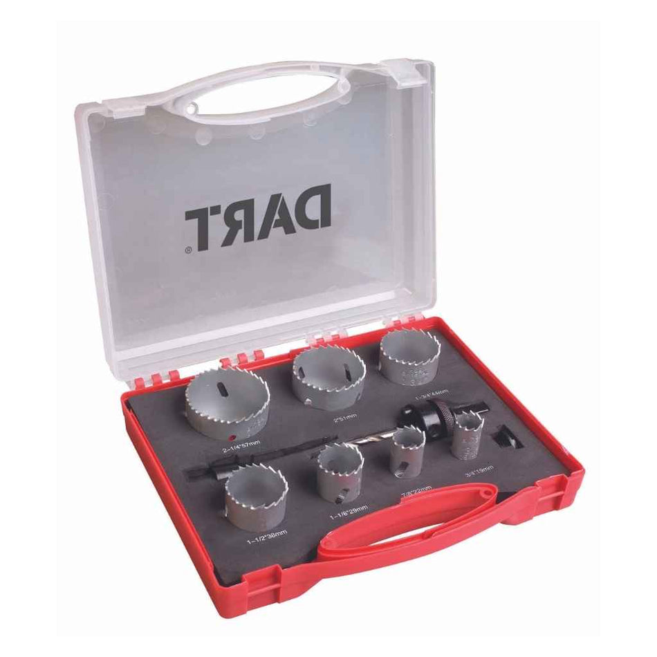 DART DAHK10  10 Piece Holesaw Kit