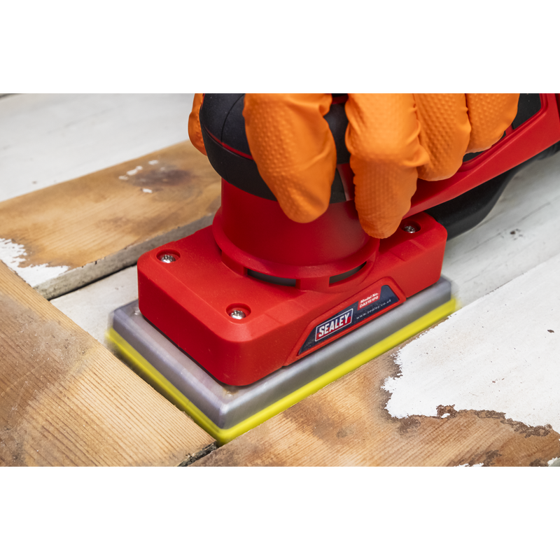 Sealey DAS151PS Variable Speed Brushless Orbital Sander 80 x 133mm 350W