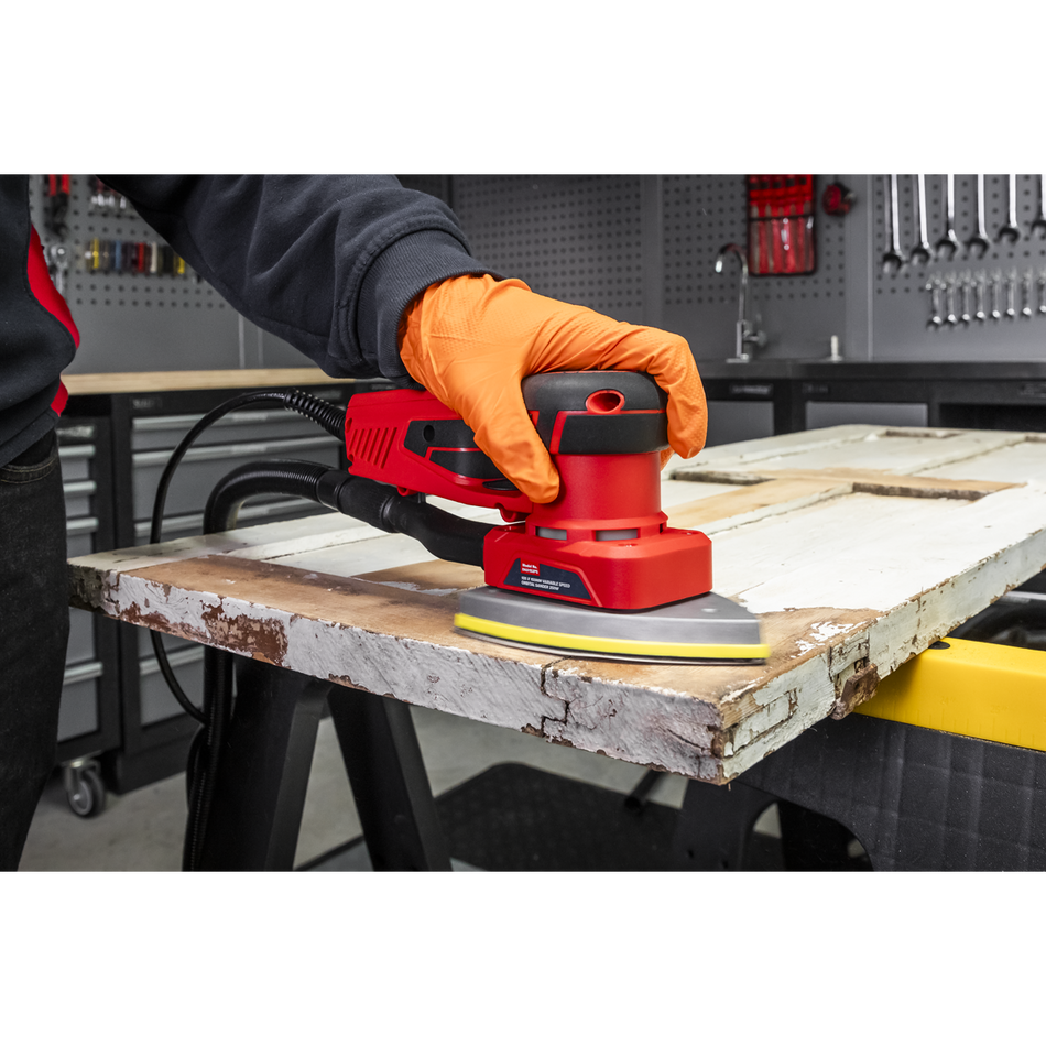 Sealey DAS152PS Variable Speed Brushless Orbital Sander 100 x 150mm 350W