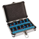 DART DASET1/4  12 Piece 1/4 Inch Router Cutter Set