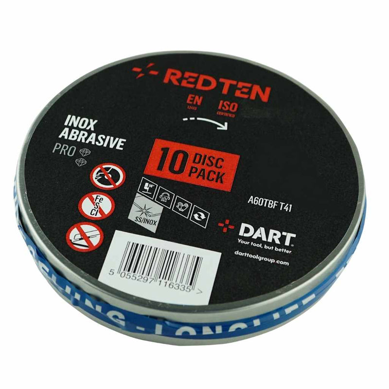 DART DB0540  Red Ten SS/Inox 355x2.8x25.4mm Abrasive Disc
