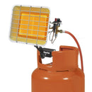 Clarke 6920040 GSH15 Gas Bottle Top Heater with Piezo Ignitor