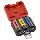 Clarke 1801940 CHT940 3-Piece Coloured Impact Socket Set