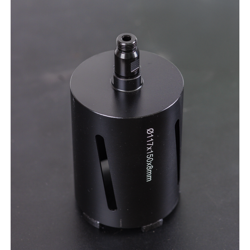 SEALEY DCD01 Diamond Core Drill Adaptor with Through Hole 1/2"BSP Male to 1/2"BSP Male