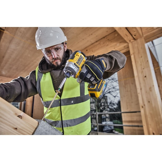 DeWalt DCF860E2T-GB 18V XR Brushless Premium Impact Driver - 2 X 1.7Ah POWERSTACK Battery